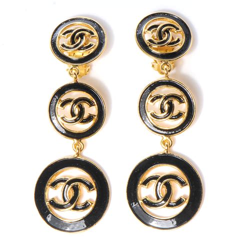 authentic chanel earrings for sale|Chanel earrings fashionphile.